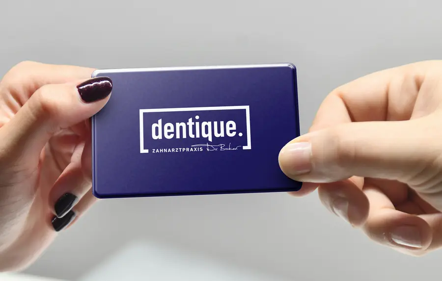 Floss Cards Beispiel — dentique
